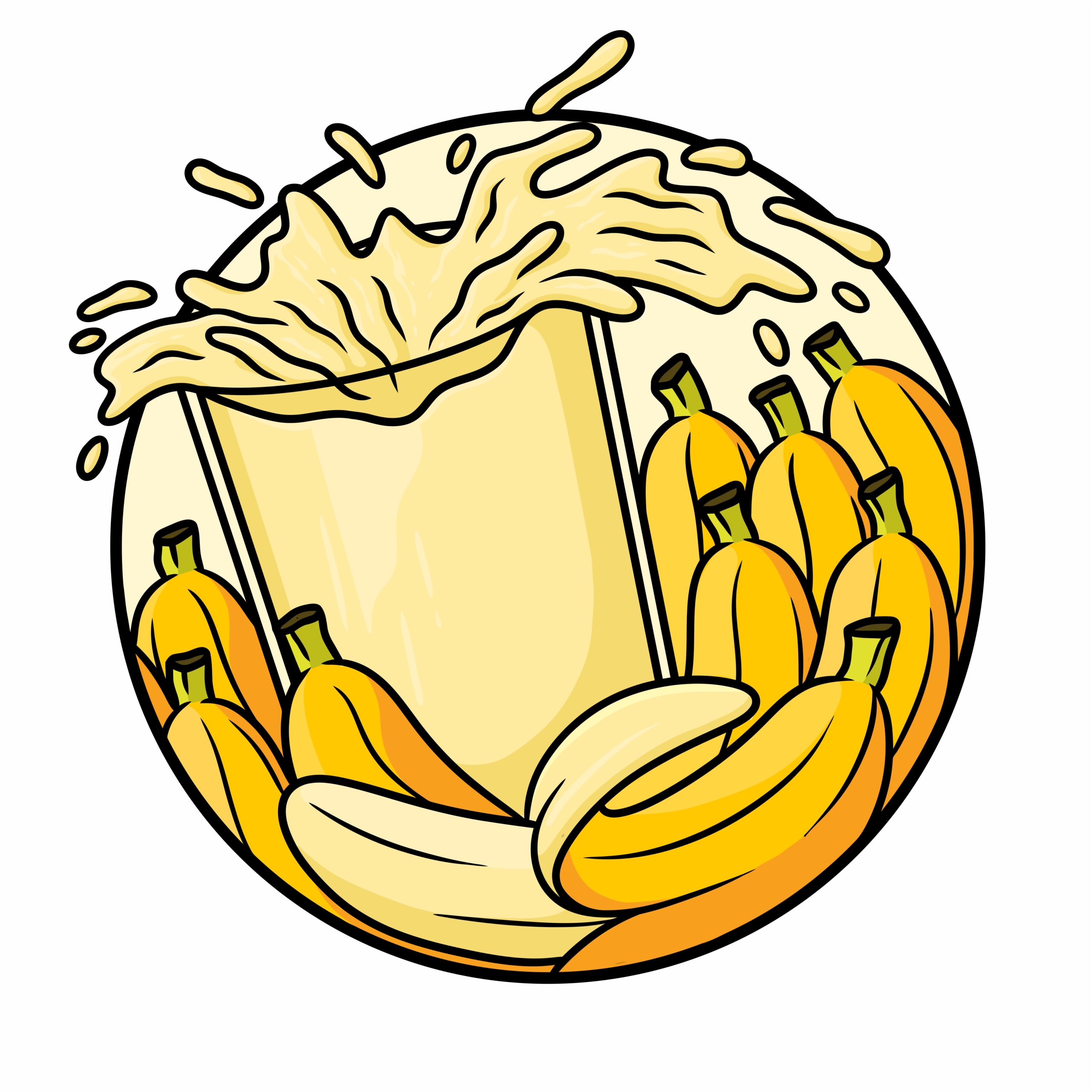 6_splash_glass_banana_juice_vector_isolated