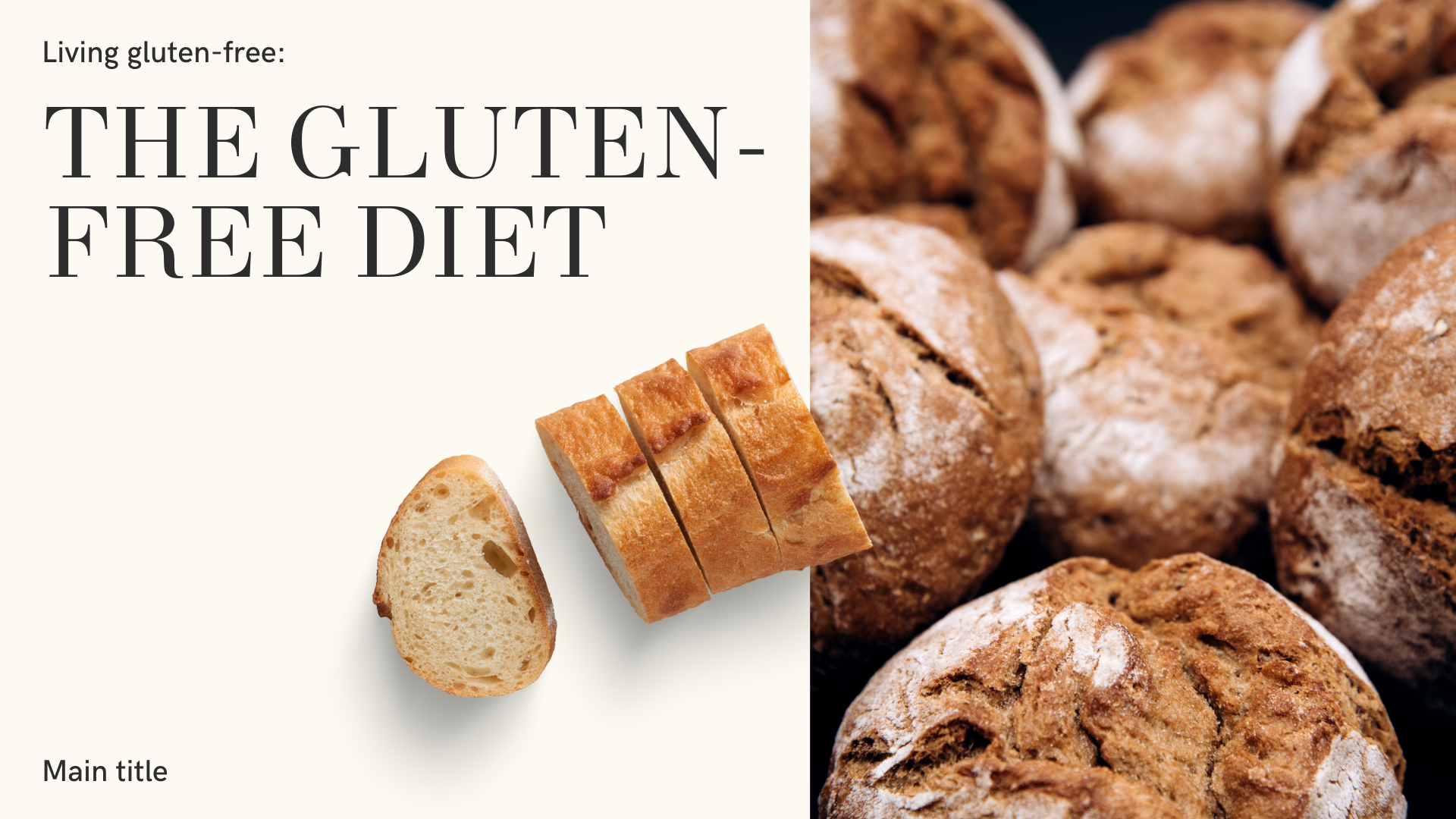 The Gluten Free diet